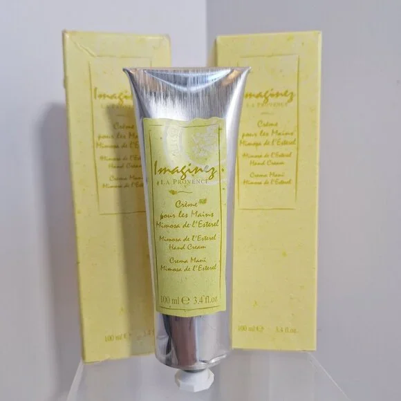 Imaginez La Provence Mimosa Hand Cream 3.4 oz 100 ml Eau De 2 Lot - Picture 14 of 14
